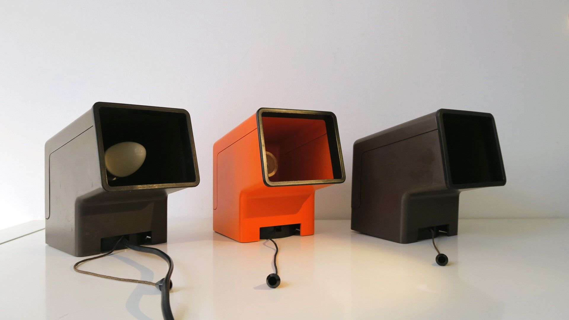 Philips comptalux 3 wall lamps