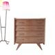 Commode vintage bois et pieds compas années 1950 1960