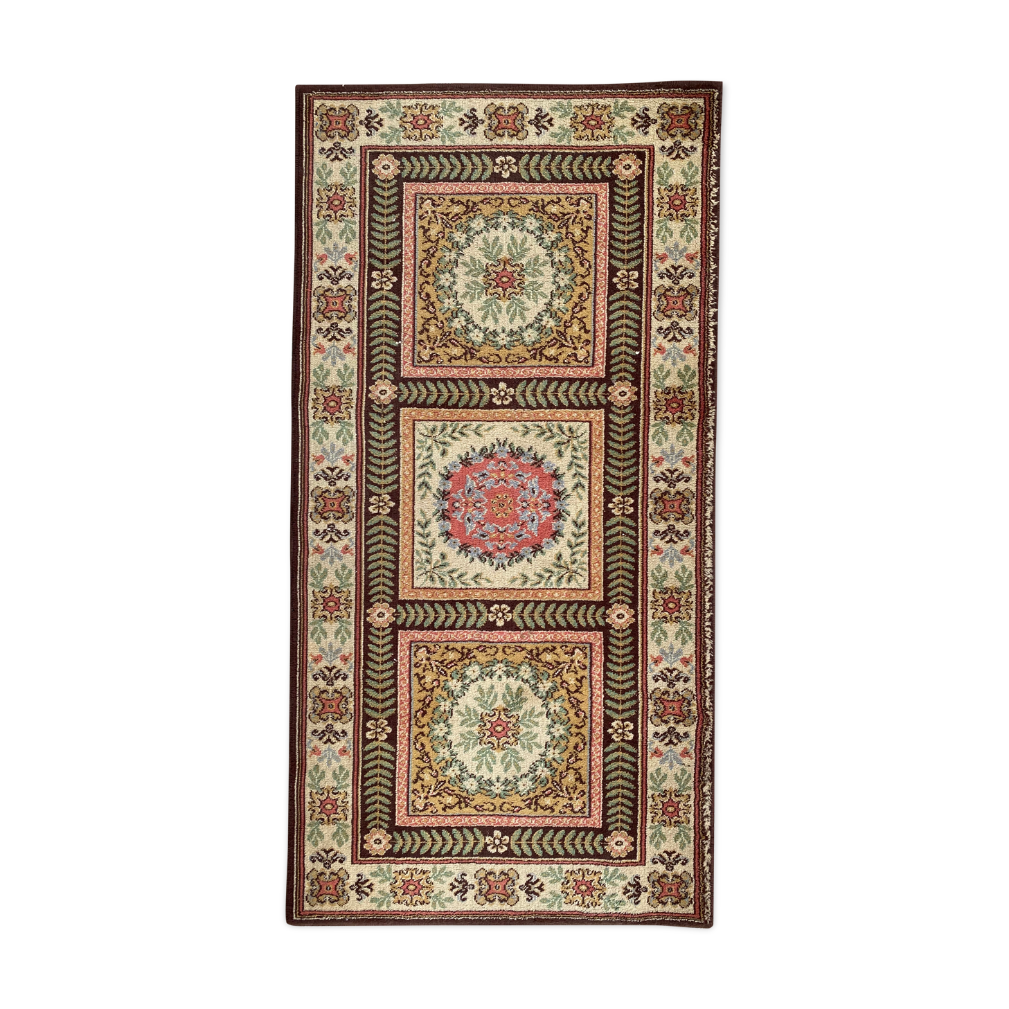 Soapy or aubusson style carpet 70x140 cm