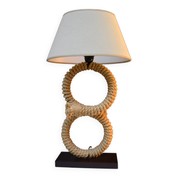 Vintage rope lamp