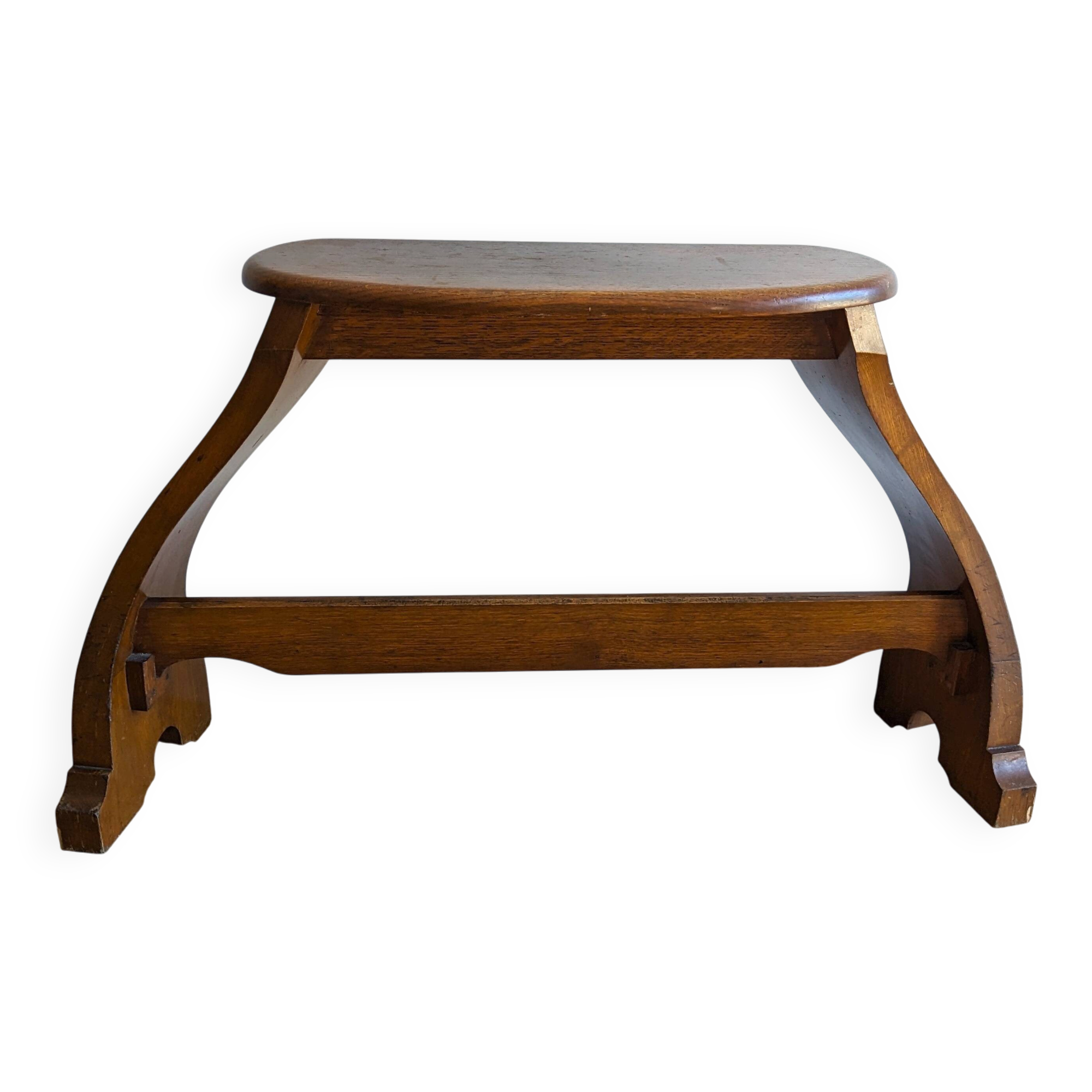 Antique oak organ bench – Art Nouveau period around 1900