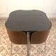 Table dining set & 4 vintage chairs by Sandra Kragnert for Ikea, Fusion series