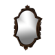 Golden baroque mirror 38x24cm