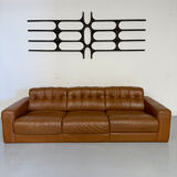 XXL wall sculpture in cast aluminium, 1970s Brutalist design.