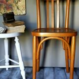 Chaise de bistrot en bois courbé Mahieu