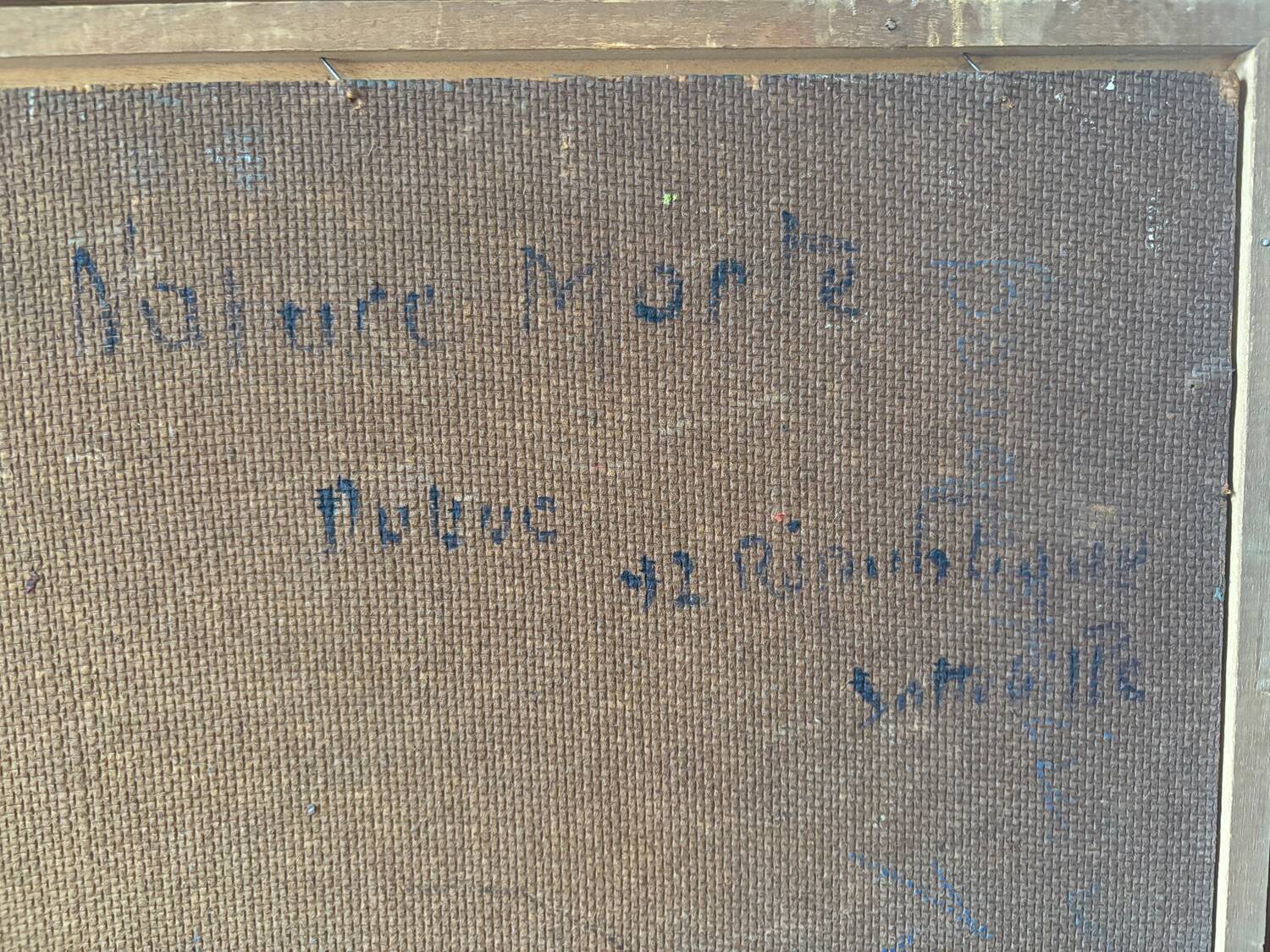 Signed still life from the 20th century