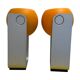 Paire de lampes Space Age eyeball orange par Massive Belgique