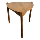 Tabouret / Table basse réversible vintage danois moderne – Scandinave