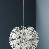 Lustre Dandelion Spoutnik par Emil Stejnar Autriche 1955