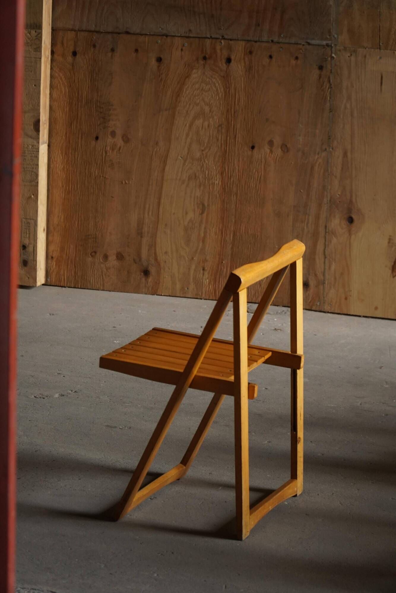 Set of 12 Foldes chairs by Aldo Jacober & Pierangela D'Aniello, Italy, 1960s.