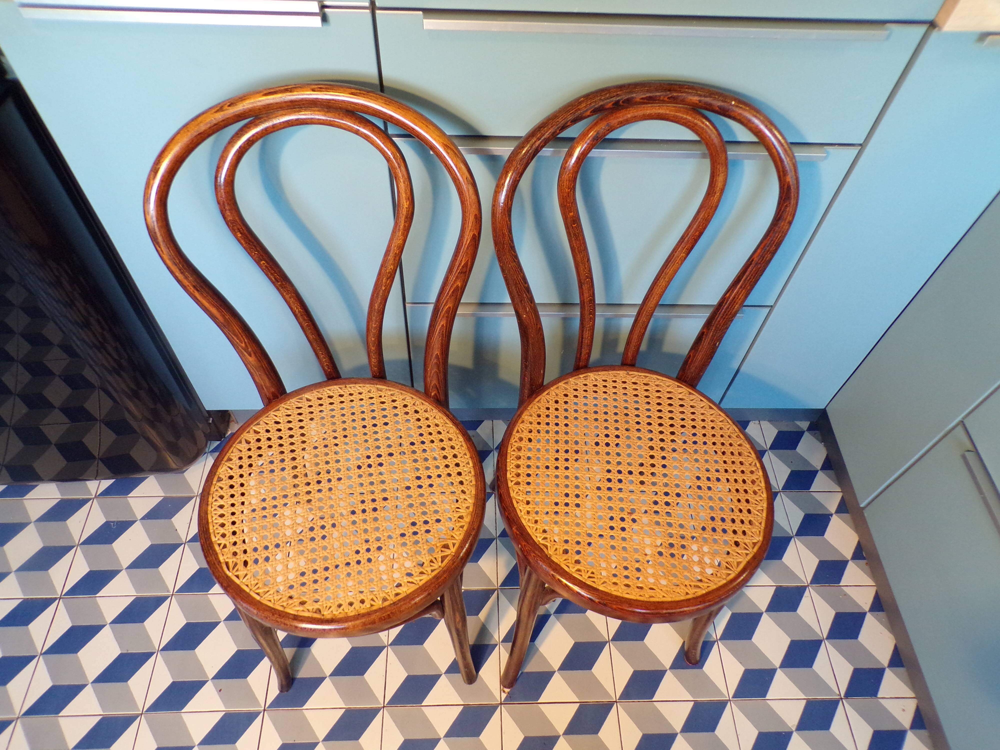 Paire de chaises Thonet n°18