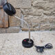 Bauhaus industrial desk lamp, metal, vintage, 50s