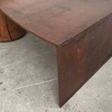 Corten steel coffee table