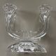 Bougeoirs en verre