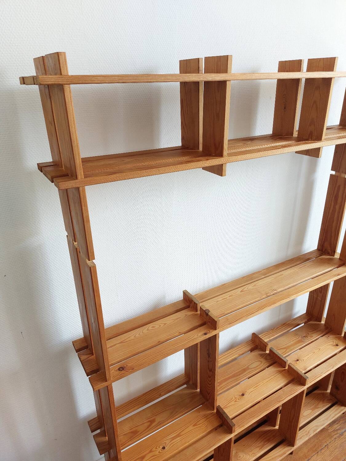 70s modular bookcase