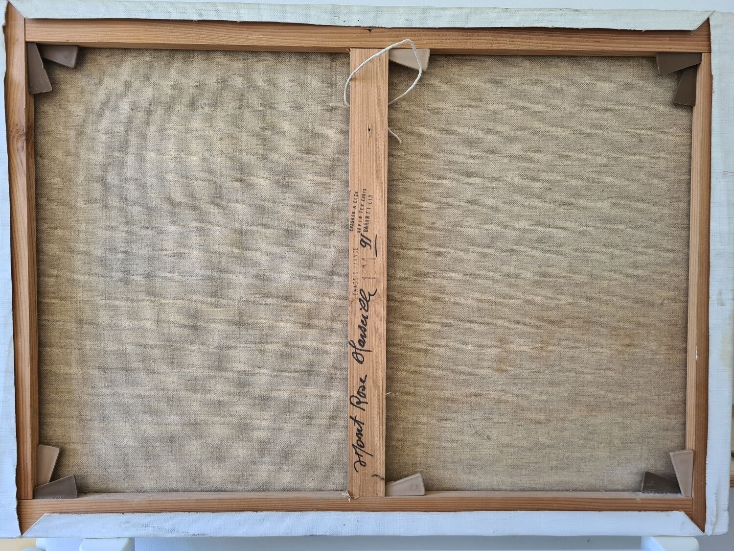 View of Mont Rose in Marseille - Oil on canvas