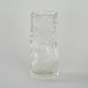 Glass vase Avena, Finnish design, 1960s, designer: Tapio Wirkkala