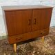 Vintage teak TV cabinet from the 60s
