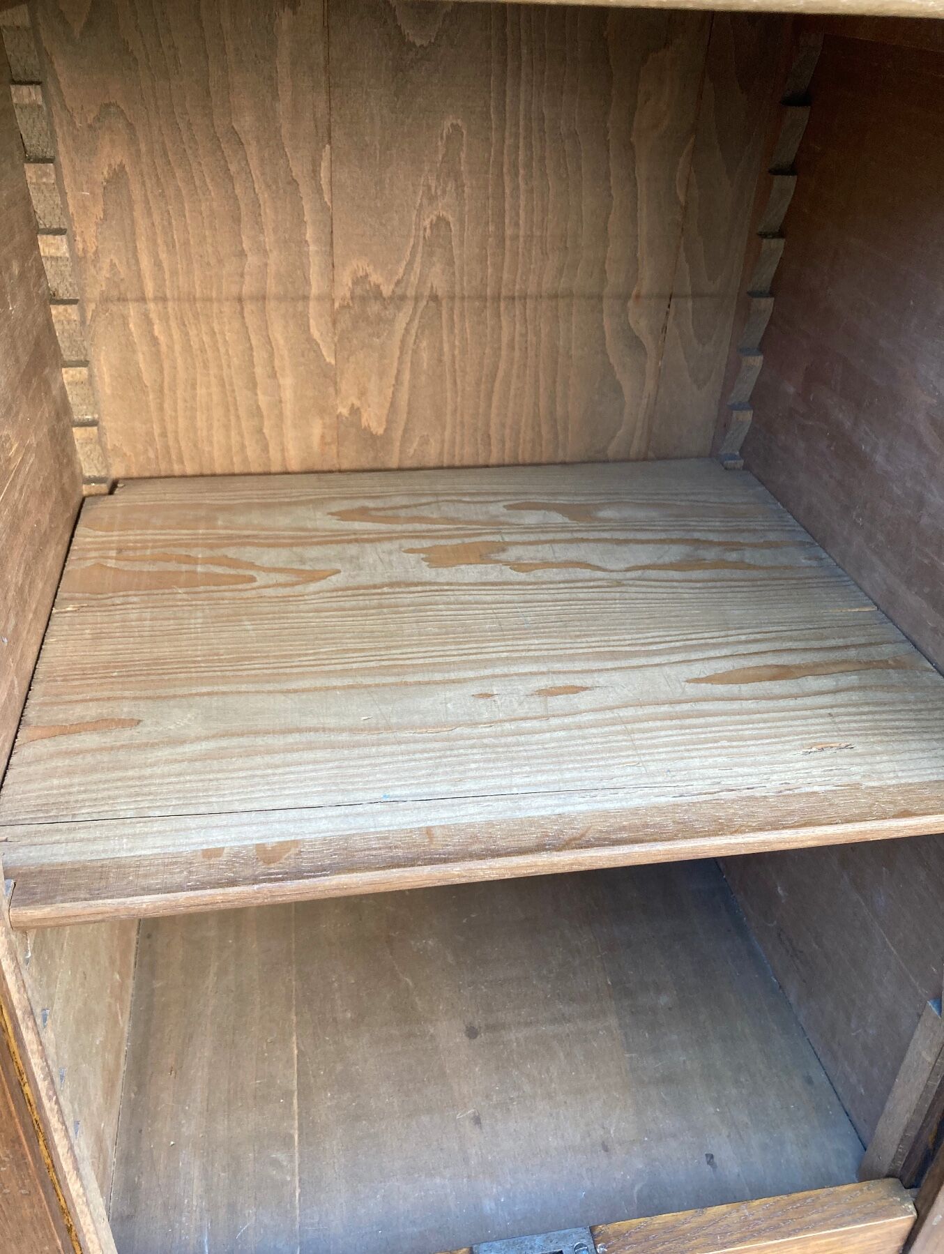 Vintage double curtain binder