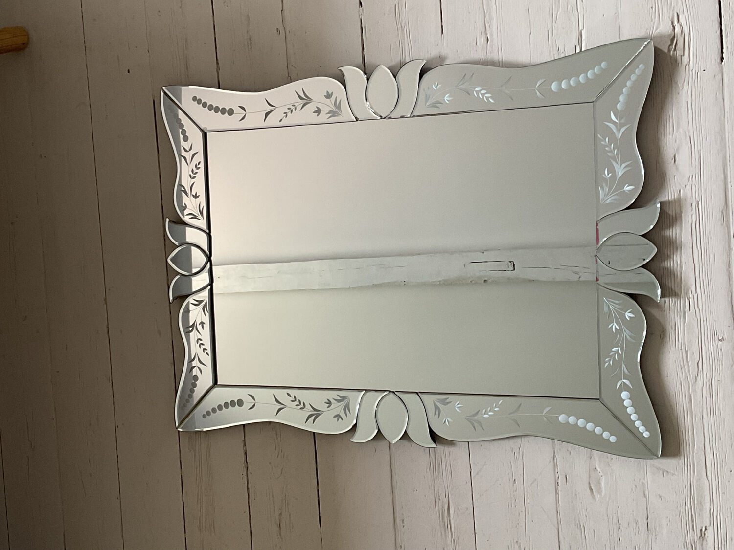 Pair of Venetian style mirrors