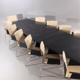 Conference table set and chairs "Skandiform"