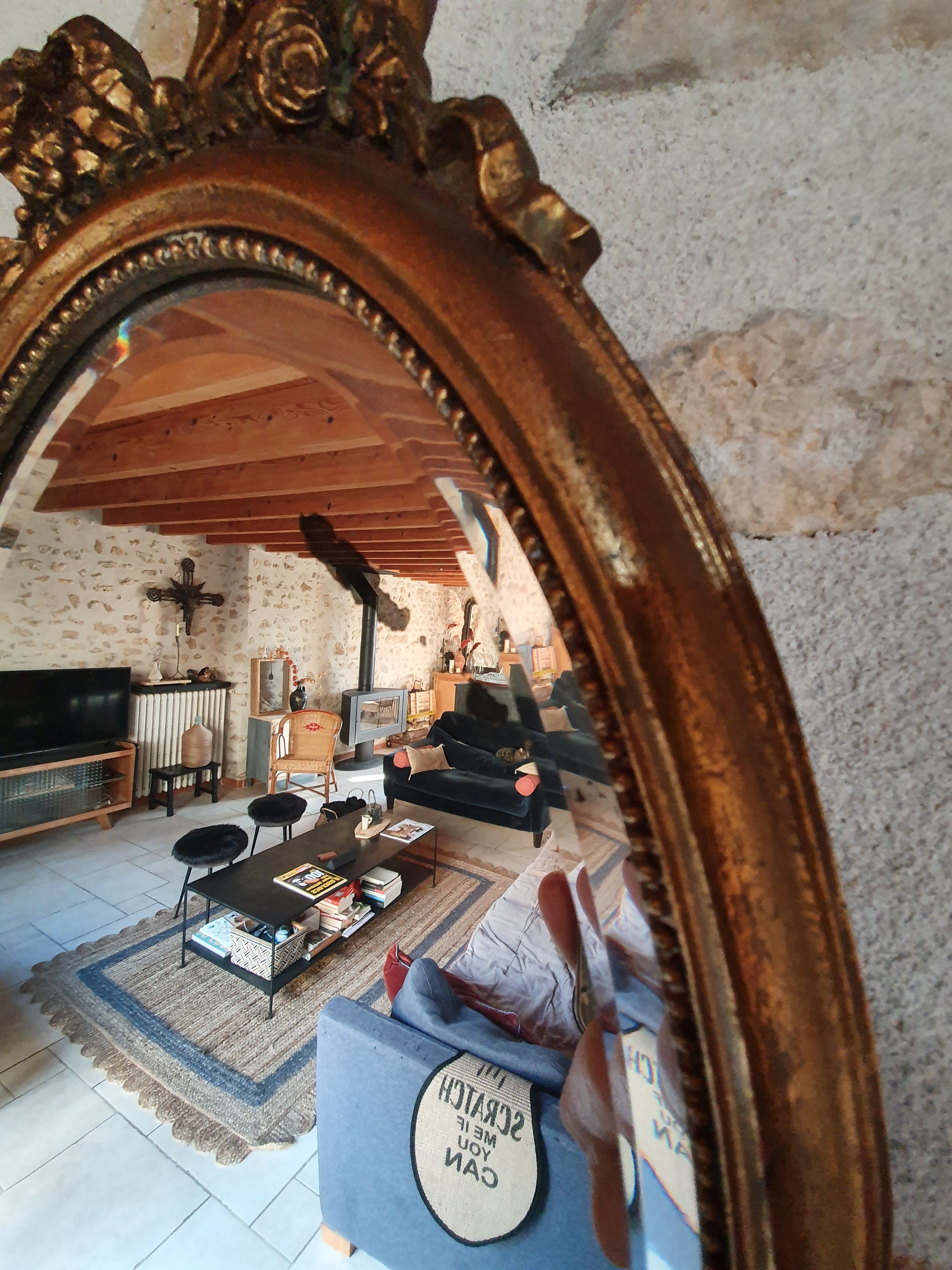 Vintage mirror 28x54cm