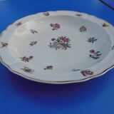 Circular salad bowl in porcelain stamped bernardaud Limoges