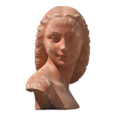 French school, Head of a woman (around 1920)