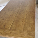 Natural wooden farm table - XIXth century