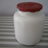 Set of two sandstone pots