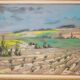 Vintage oil painting on canvas