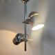 Rare Chrome Ceiling Lamp from the Mid-Century, Lidokov, 1970s