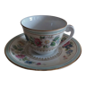 Limoges porcelain coffee cup Charles Ahrenfeldt 1900
