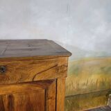 Grand confiturier en noyer Louis Philippe, buffet une porte