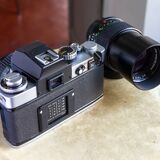 Minolta XE-5 + MC rokkor PG 50mm F1.4 + MC tele rokkor PG 135mm F2.8