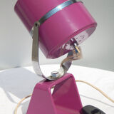 Floor lamp violet metal to ask space age 70 years