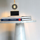 Angelo Mangiarotti coffee table in Italian Carrara marble, Eros series, Italy 1970s