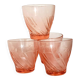 Vintage pink glass