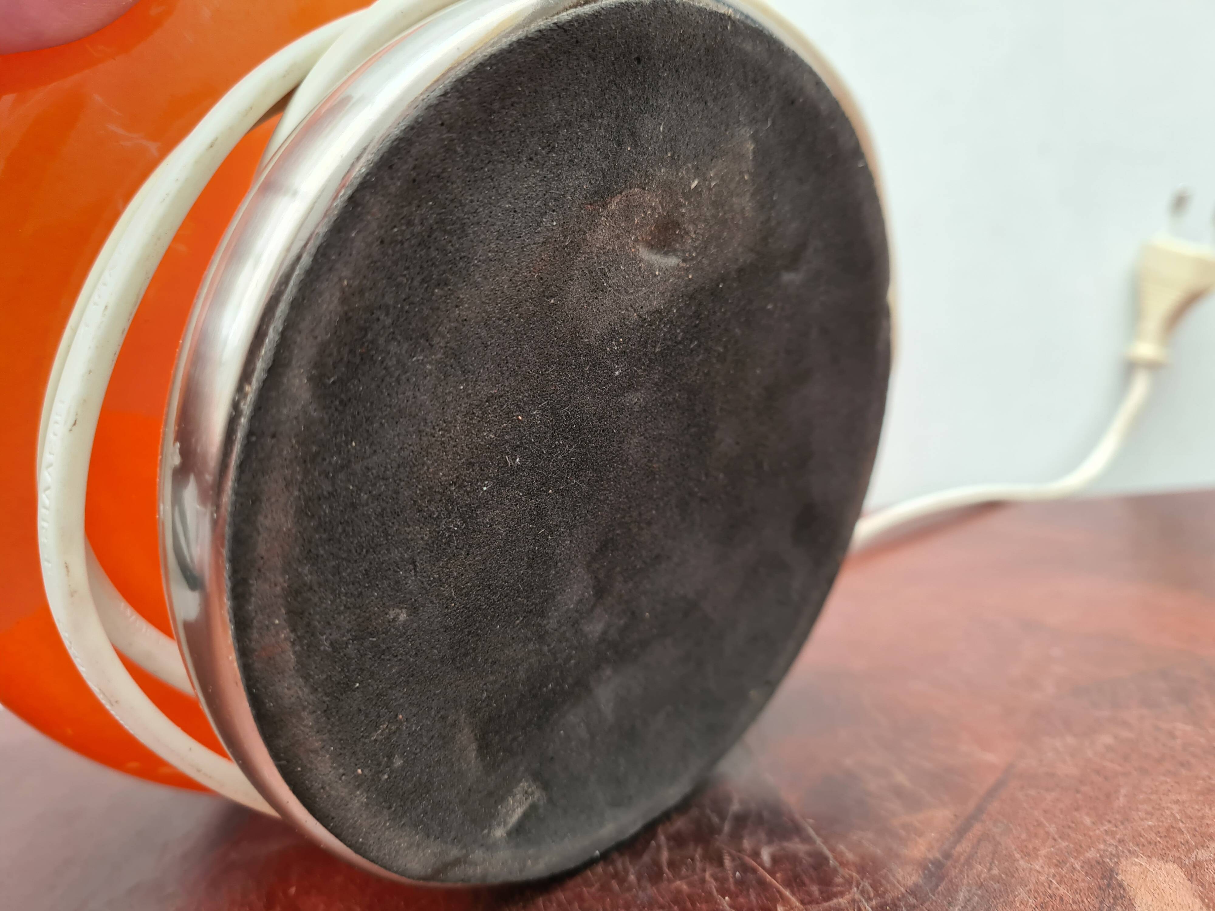 Vintage Orange Lamp from the 70s