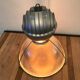 Suspension lamp holophane gray prismatic glass