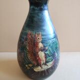Vase peint en terre cuite