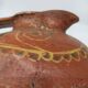 Antique glazed terracotta vase, Tuscan pot, 17th century, Italy