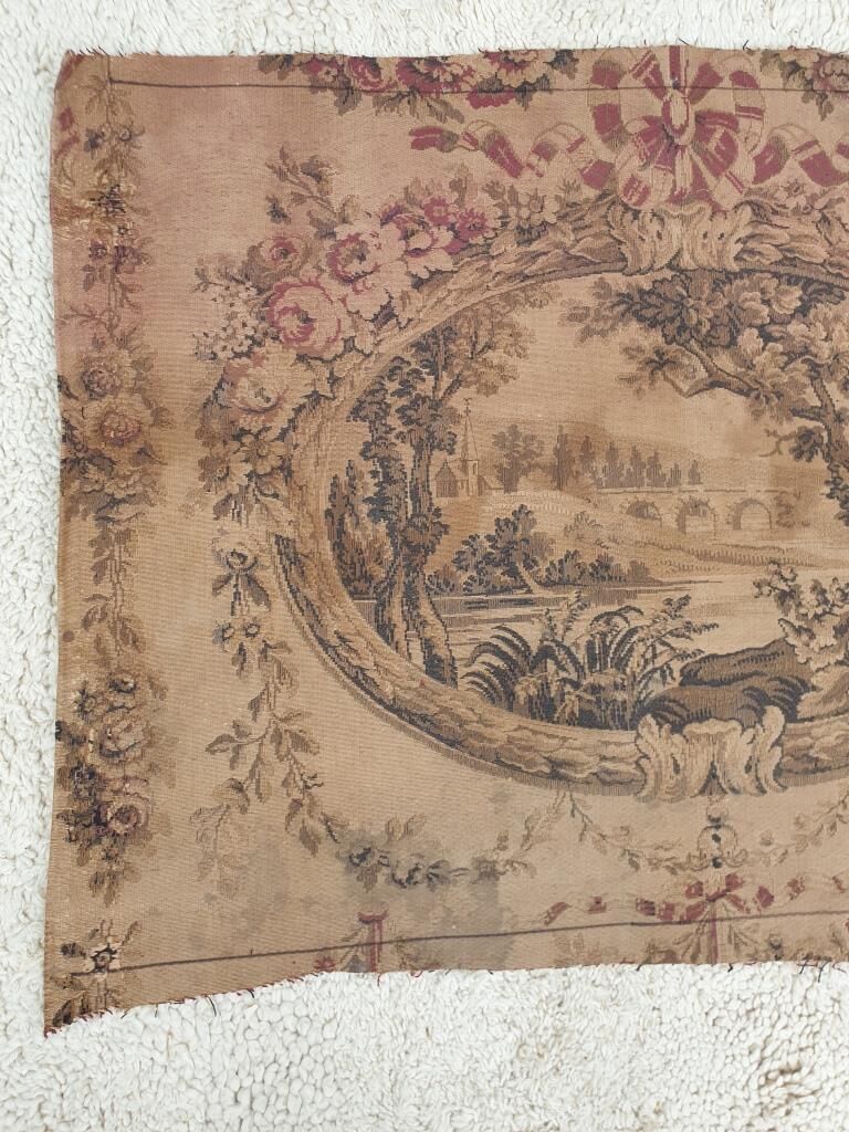 Wall tapestry 19th Louis XVI style