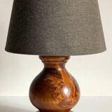 Solid wood vintage country style lamp