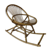 Rocking chair en rotin pour enfan