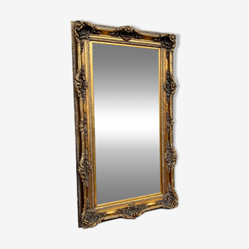 Large Rococo style mirror.