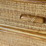 Bamboo and rattan buffet