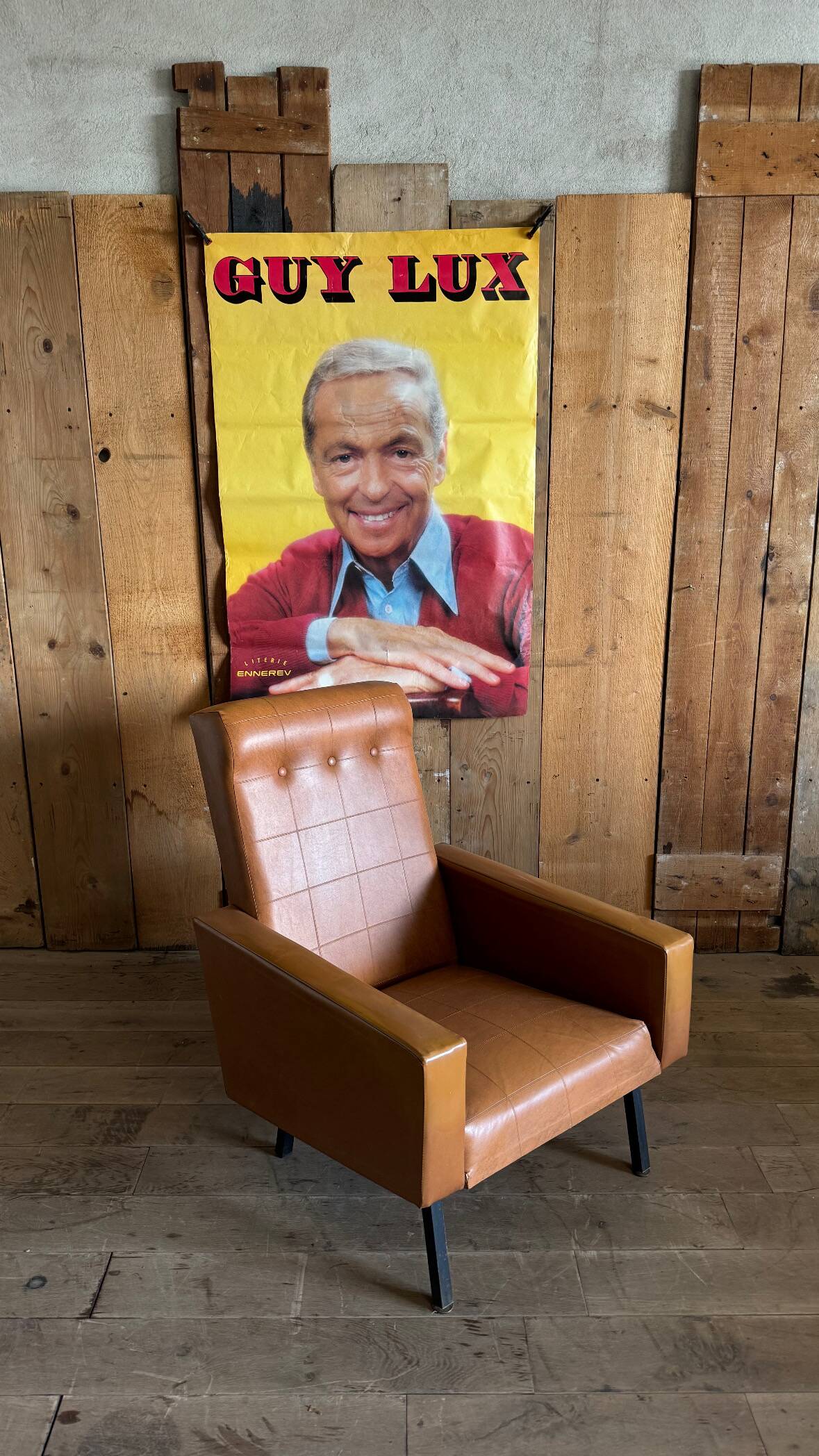 Paire de fauteuils vintage