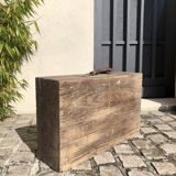 Valise déco en bois