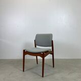 Teak dining chairs model Captain by Erik Buch for Ørum Møbelfabrik, 1967